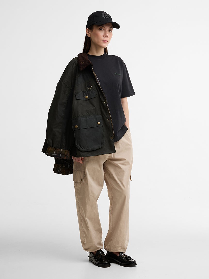 FENG CHEN WANG × BARBOUR GRAPHIC T-SHIRT