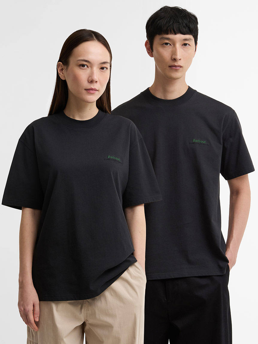 FENG CHEN WANG × BARBOUR GRAPHIC T-SHIRT