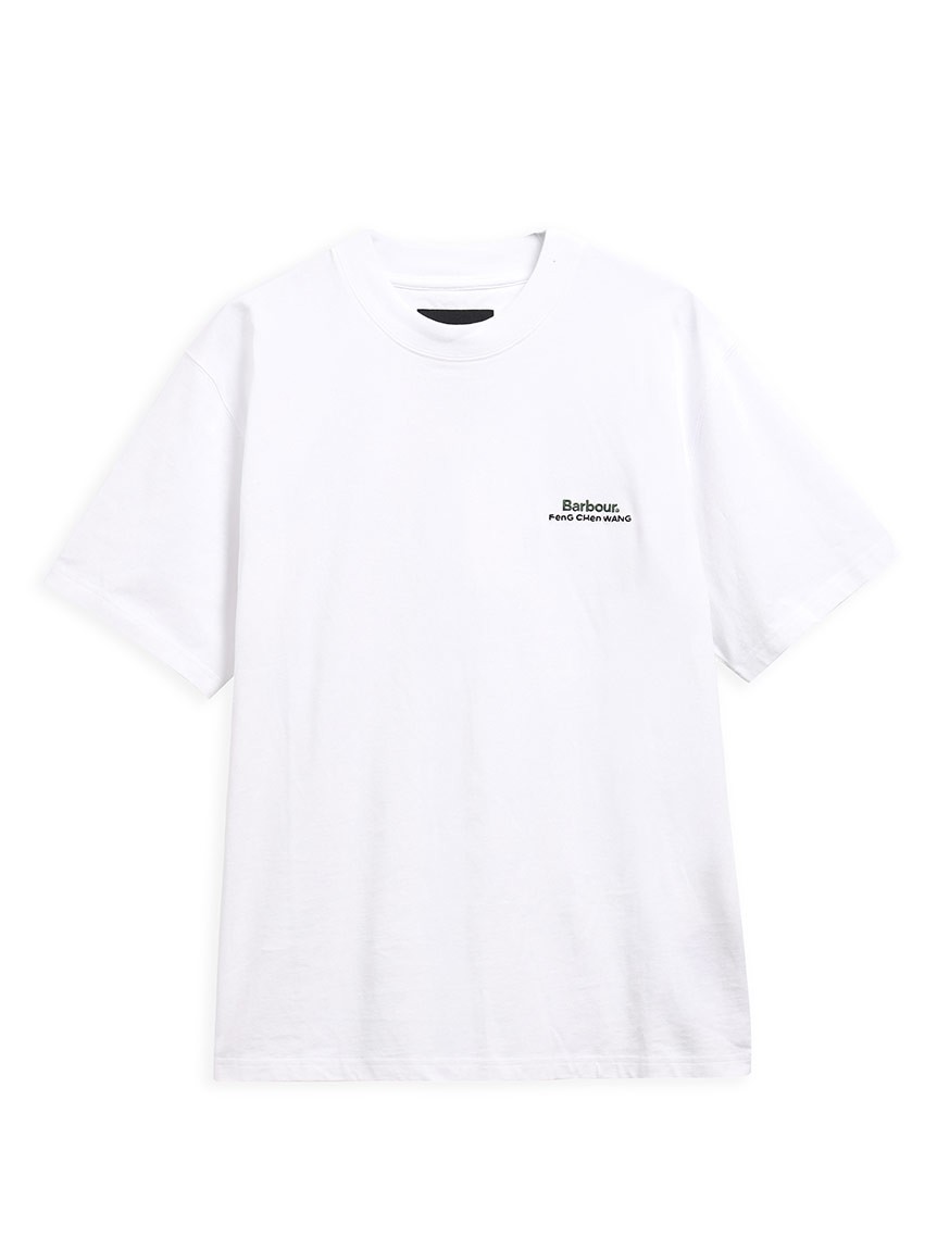 FENG CHEN WANG × BARBOUR GRAPHIC T-SHIRT