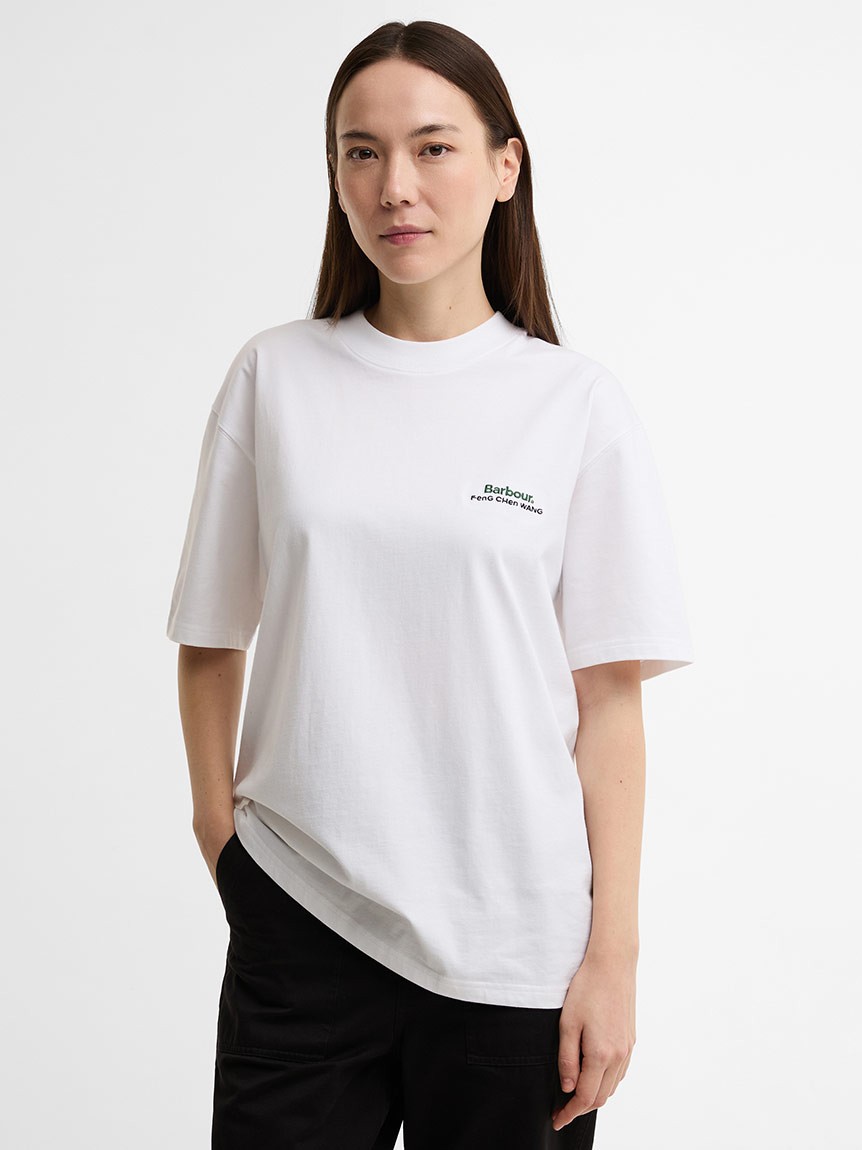 FENG CHEN WANG × BARBOUR GRAPHIC T-SHIRT