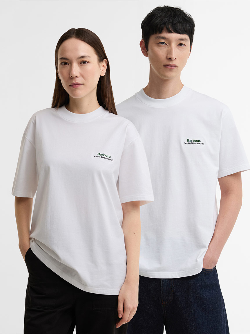 FENG CHEN WANG × BARBOUR GRAPHIC T-SHIRT