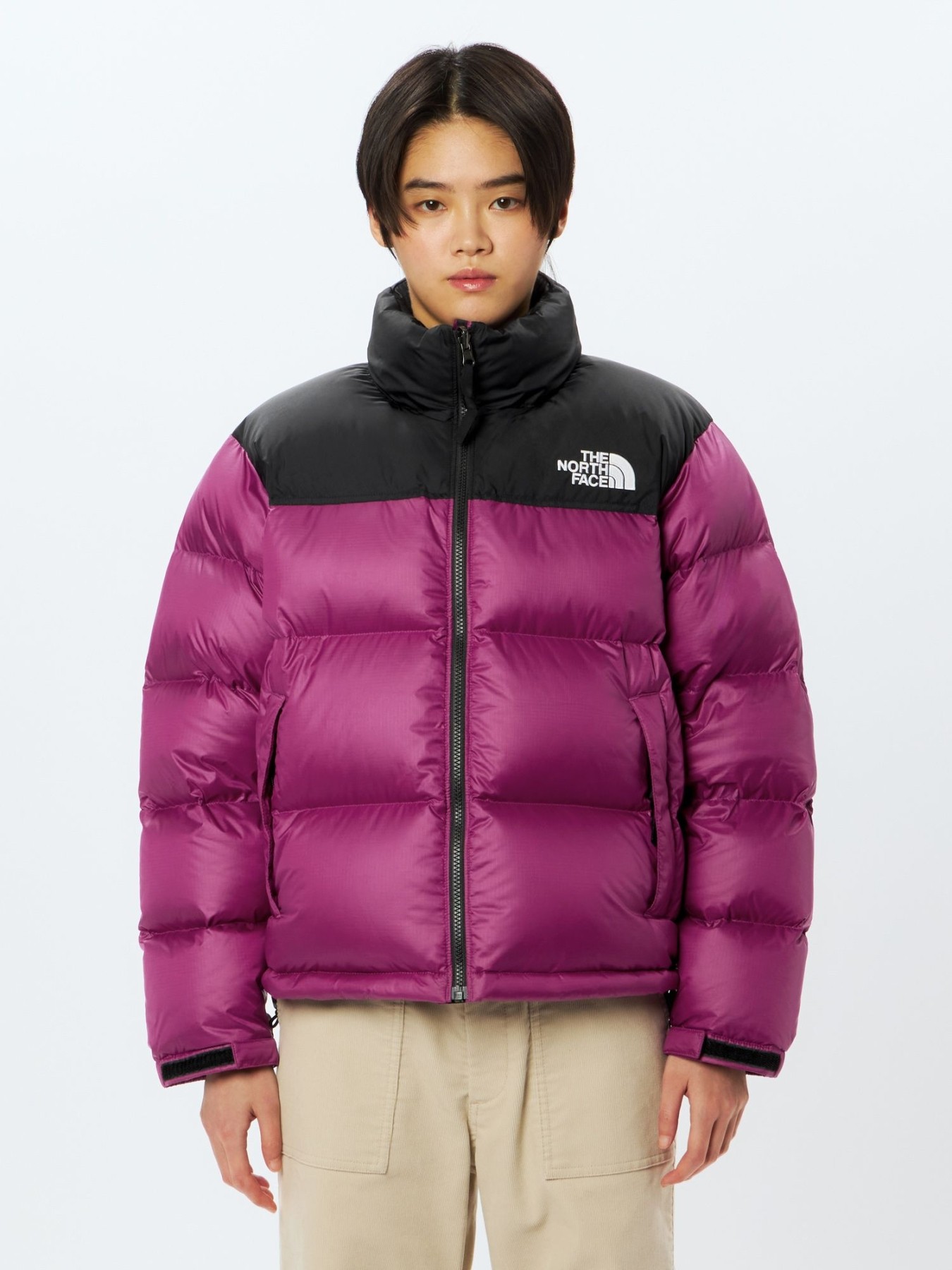 THE NORTH FACE SHORT NUPTSE JACKET(WOMEN`S)