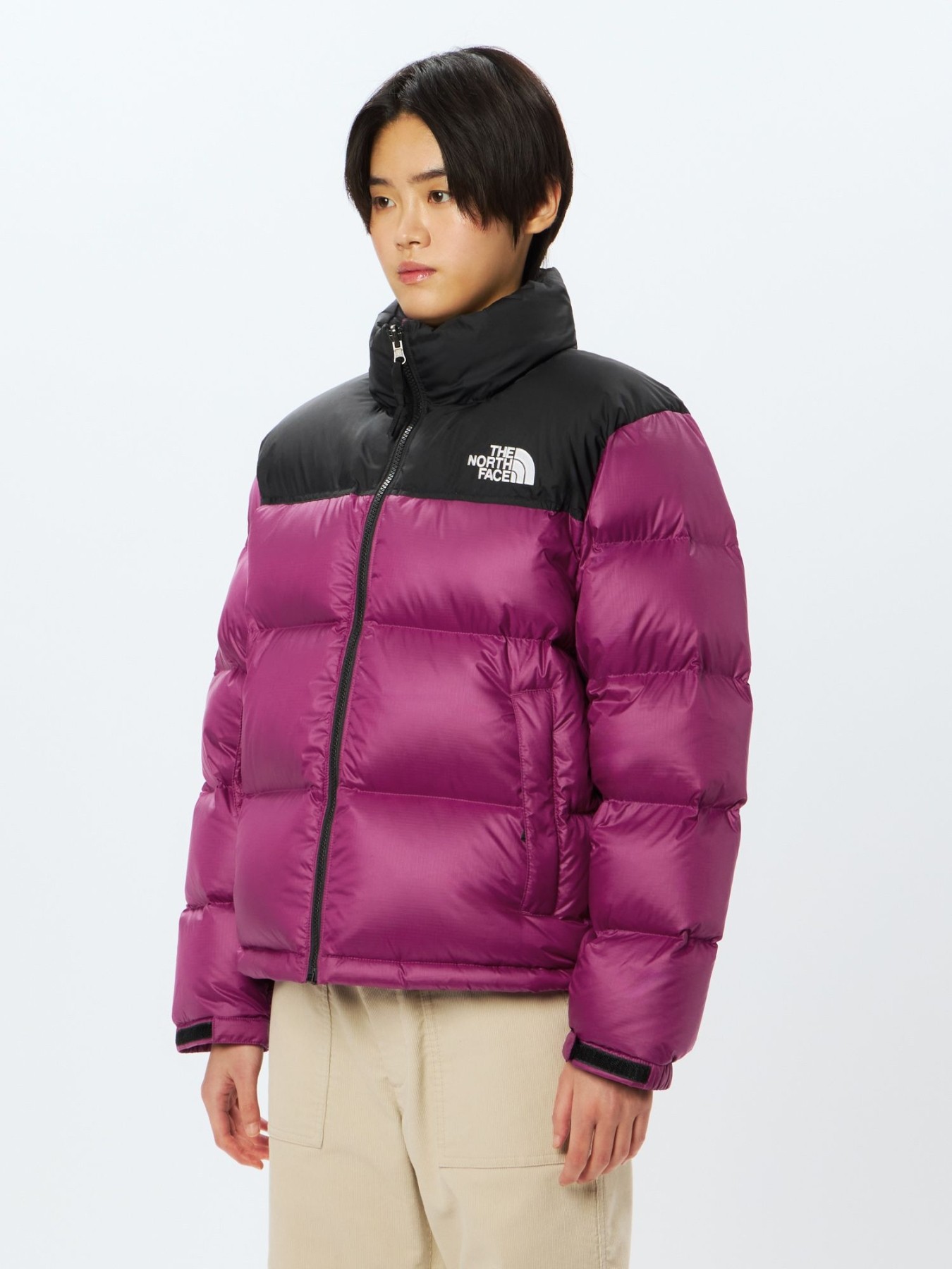 THE NORTH FACE SHORT NUPTSE JACKET(WOMEN`S)
