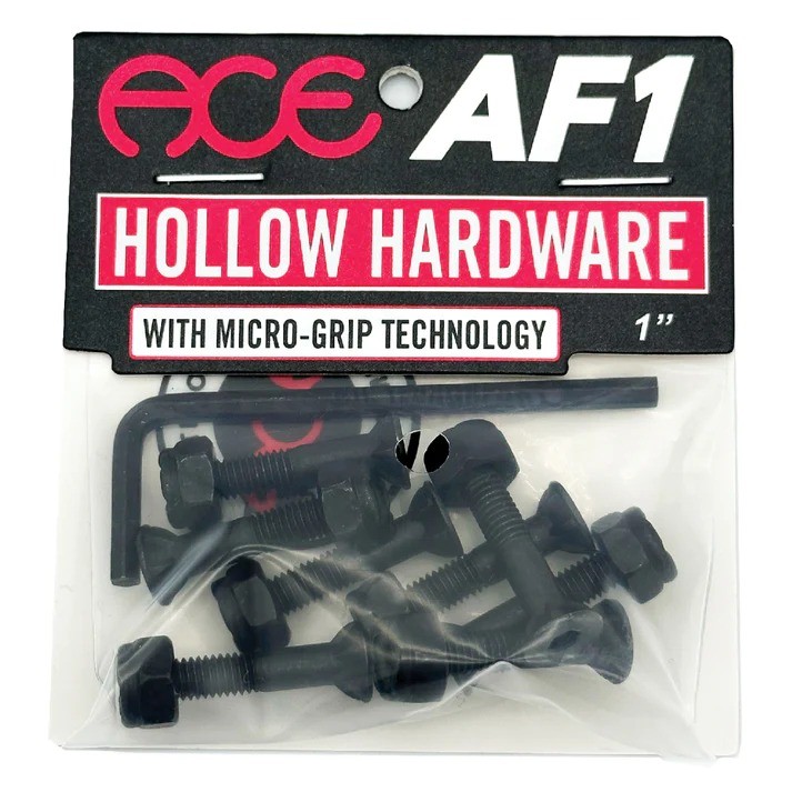 ACE TRUCK AF1 HOLLOW BOLTS W/ GRIPPERS ALLEN 1