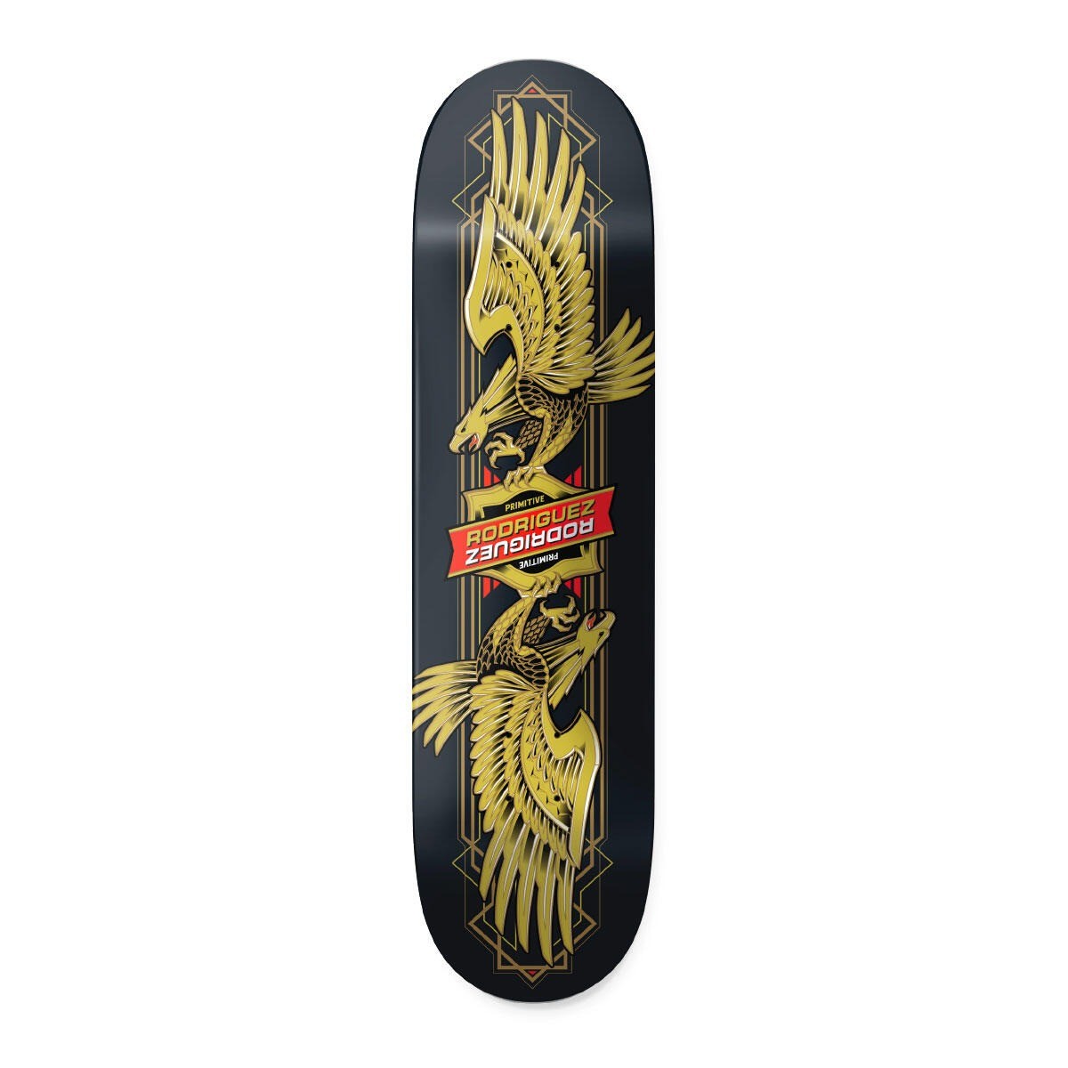PRIMITIVE RODRIGUEZ TWIN NOSE EAGLE DECK 8.25