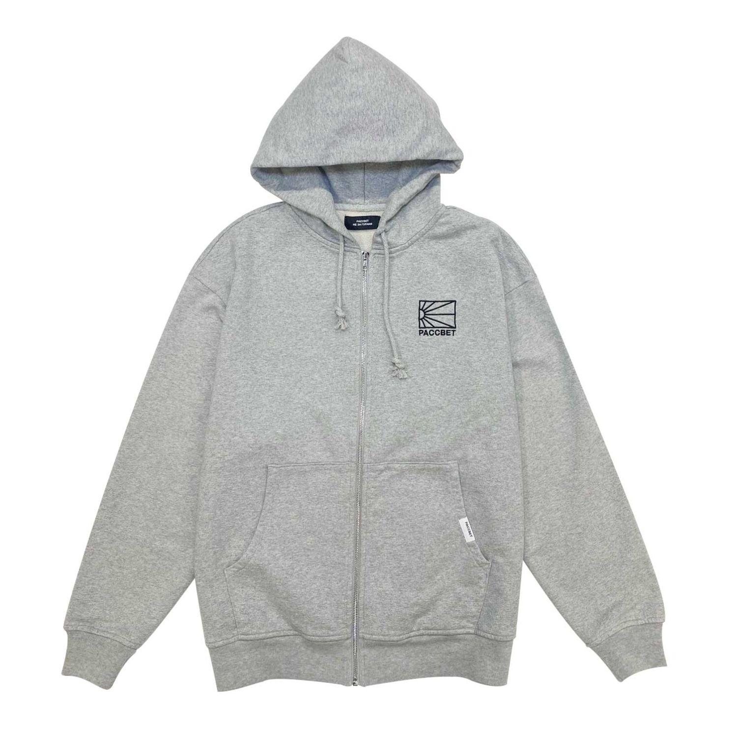 RASSVET LOGO ZIP HOODIE KNIT