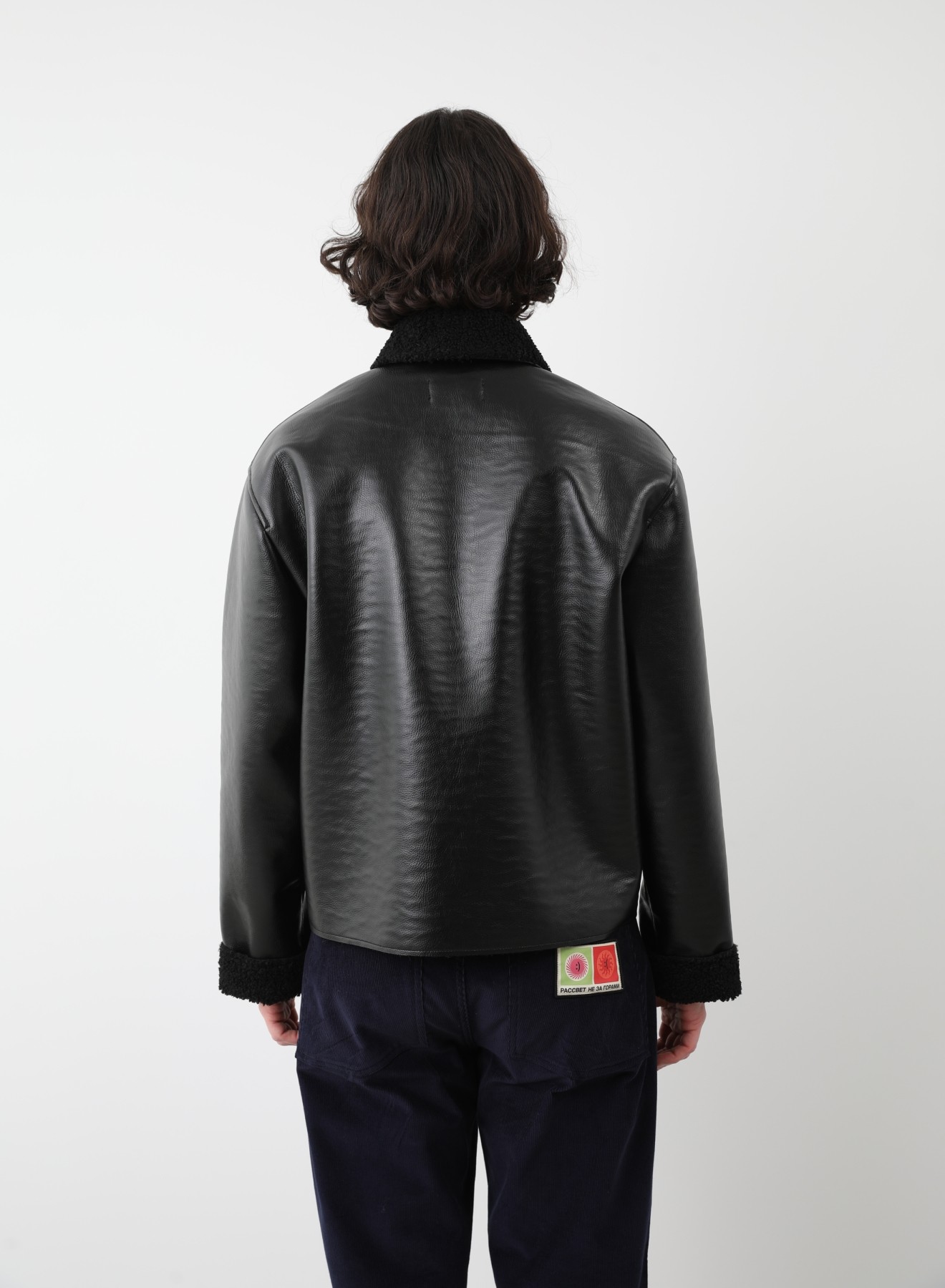 RASSVET VARSITY LEATHER JACKET