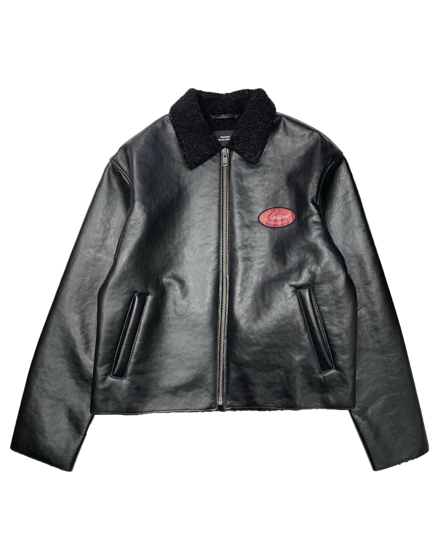 RASSVET VARSITY LEATHER JACKET