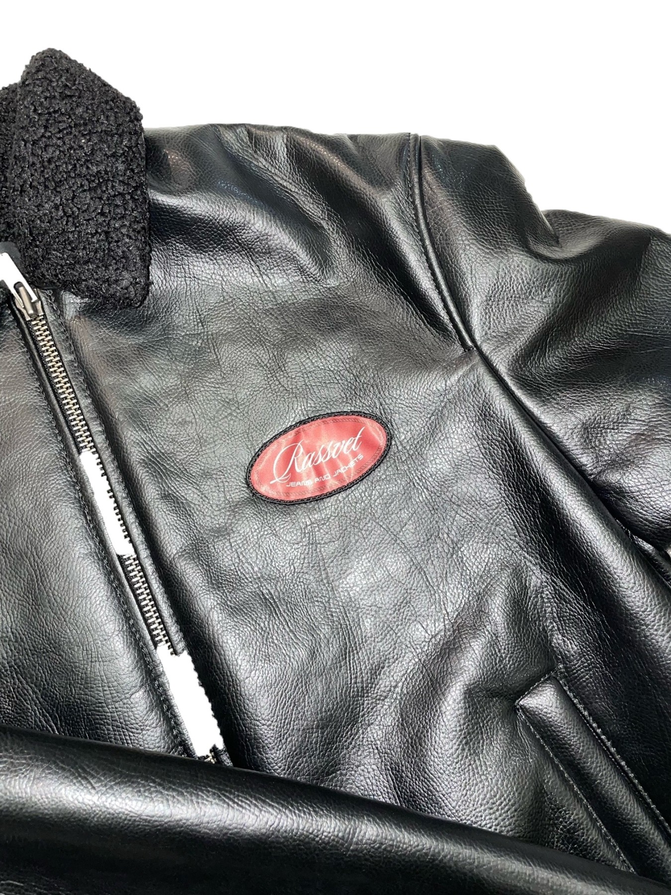 RASSVET VARSITY LEATHER JACKET