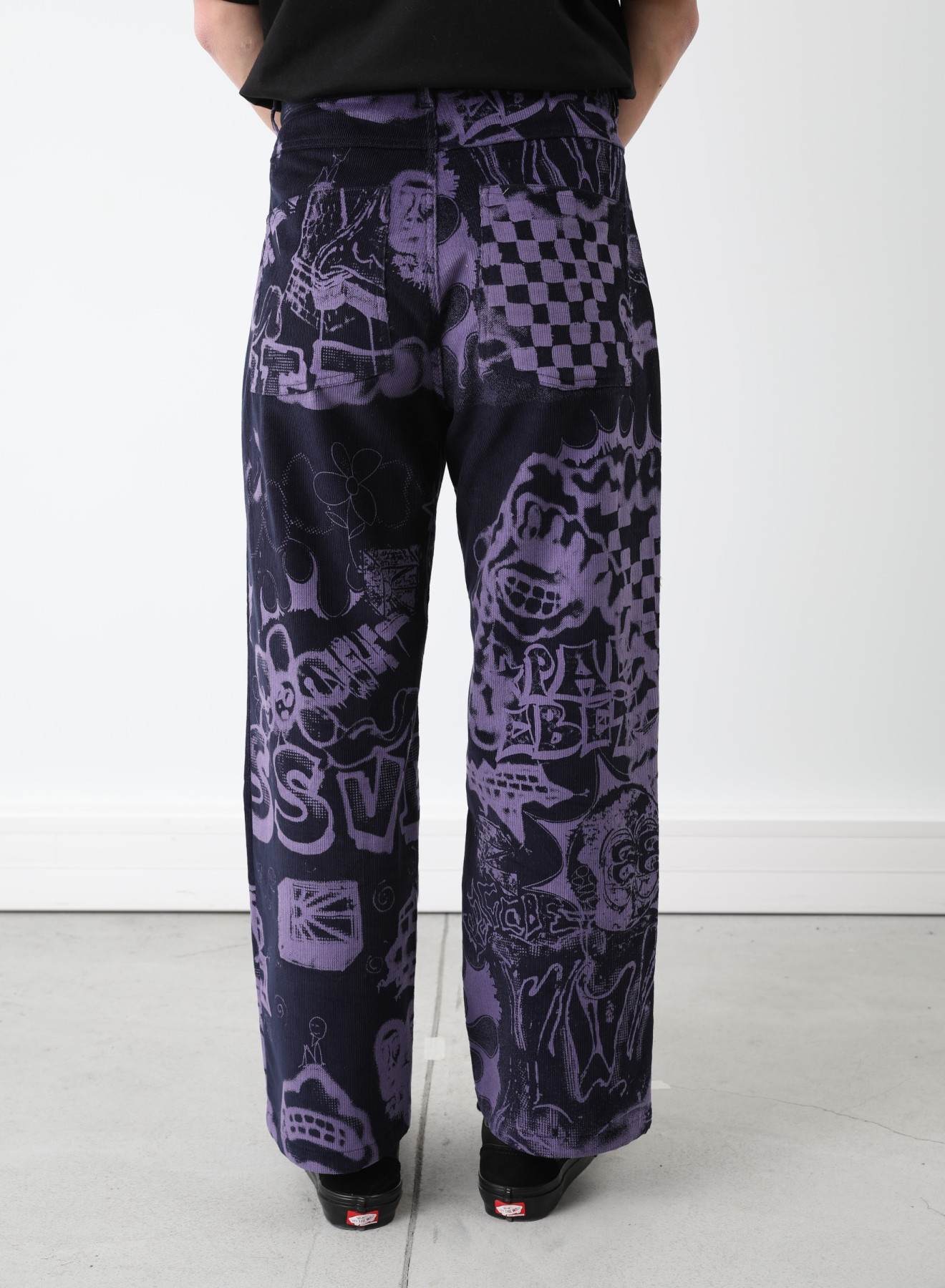 RASSVET SPRAY CORDUROY TROUSERS WOVEN