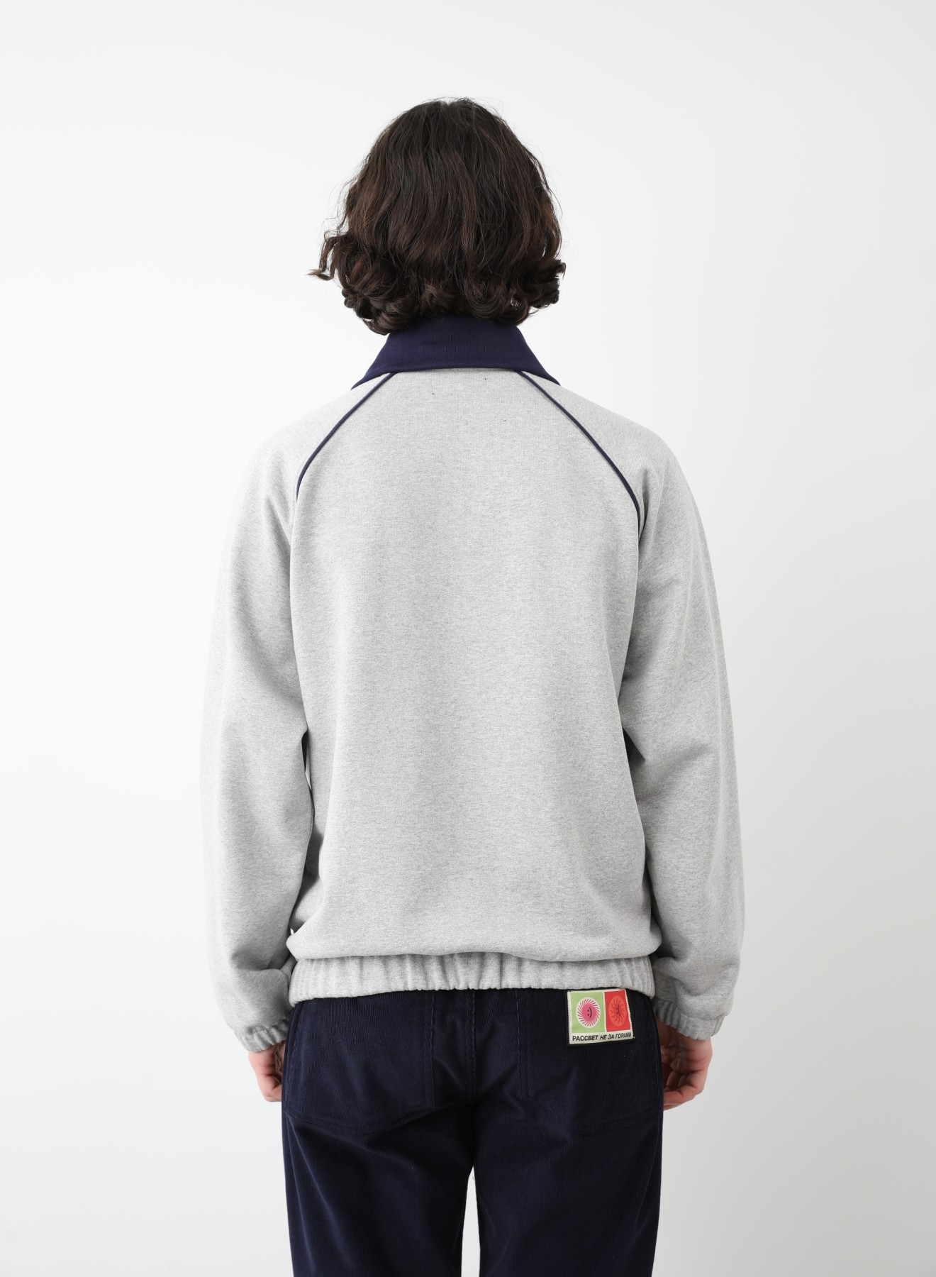 RASSVET SPORT COLLARED SWEAT