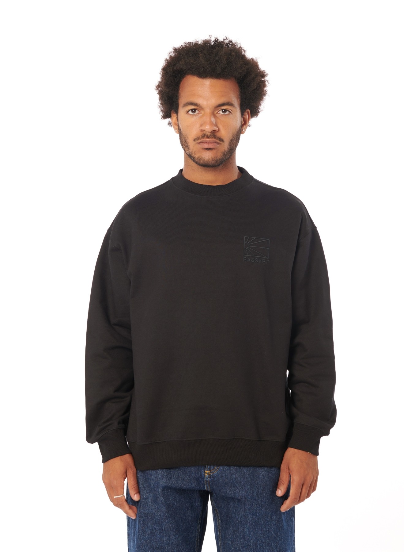RASSVET MINI LOGO CREWNECK SWEATSHIRT