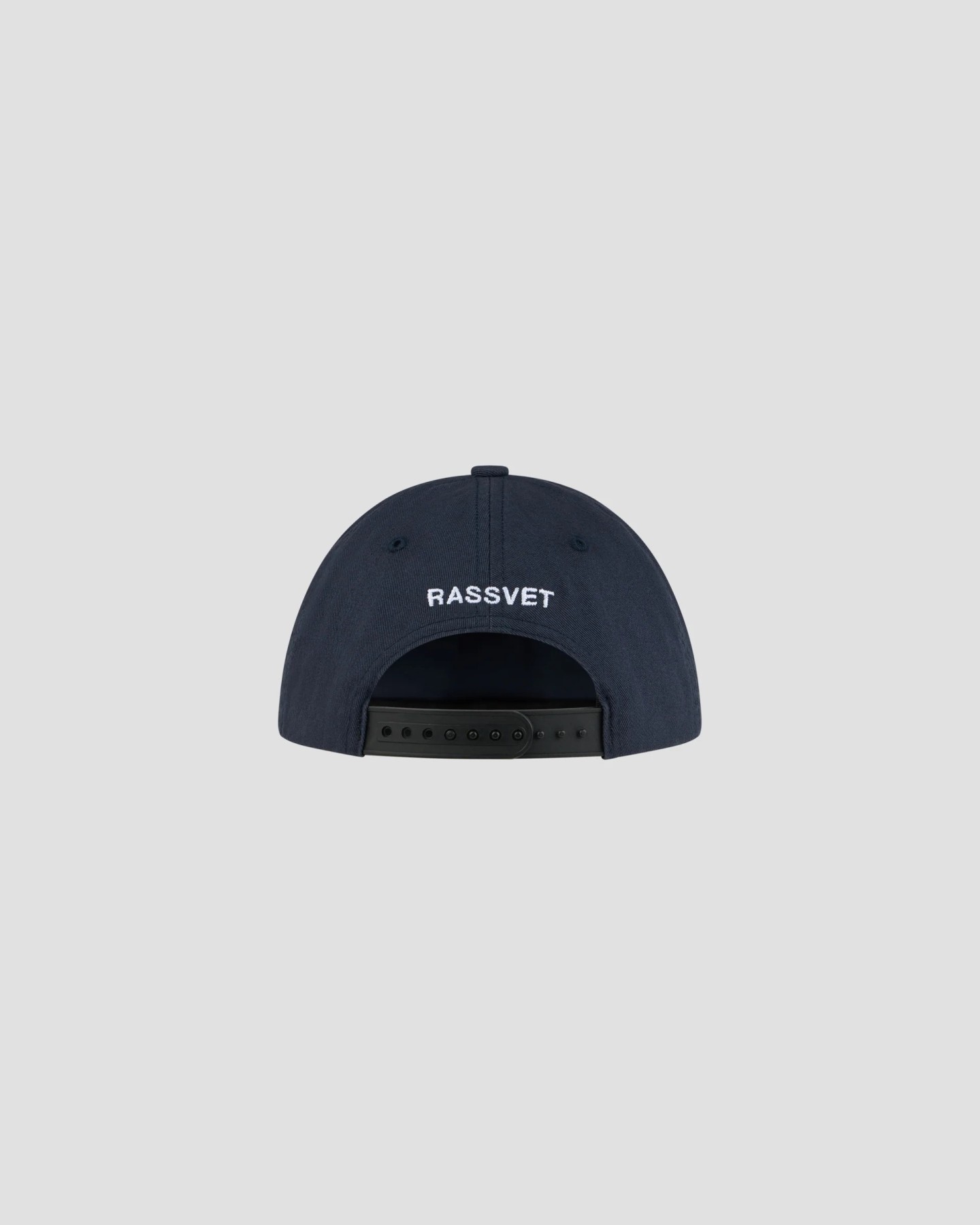 RASSVET 5 PANEL CAP CHINO TWILL LIGHT WASH