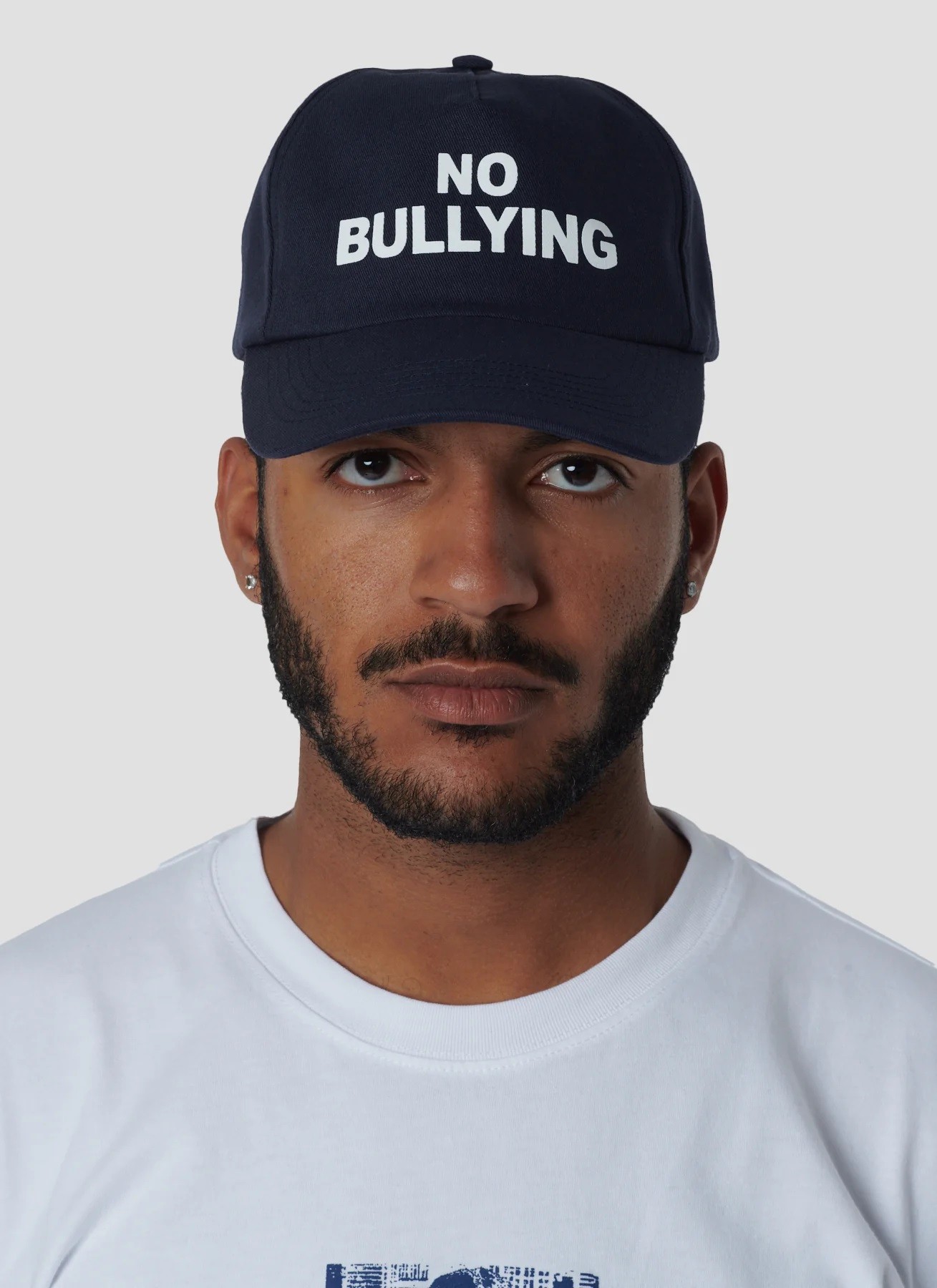 RASSVET 5 PANEL CAP CHINO TWILL LIGHT WASH