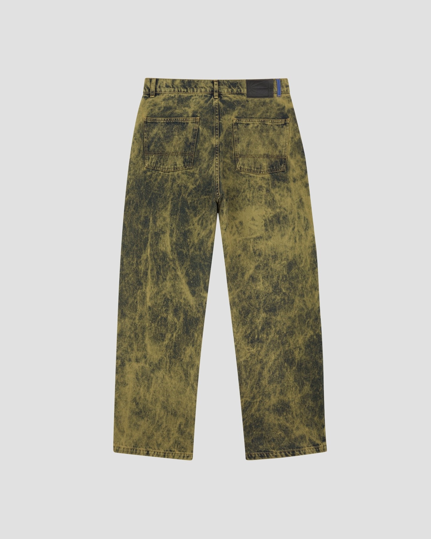 RASSVET ACID WASH BAGGY DENIM PANTS