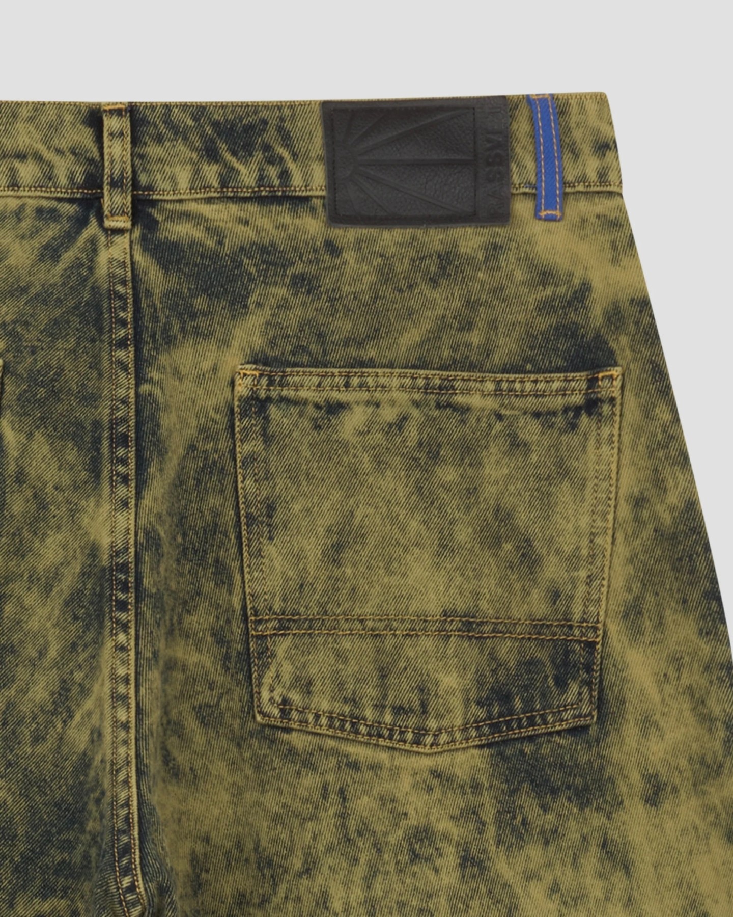 RASSVET ACID WASH BAGGY DENIM PANTS