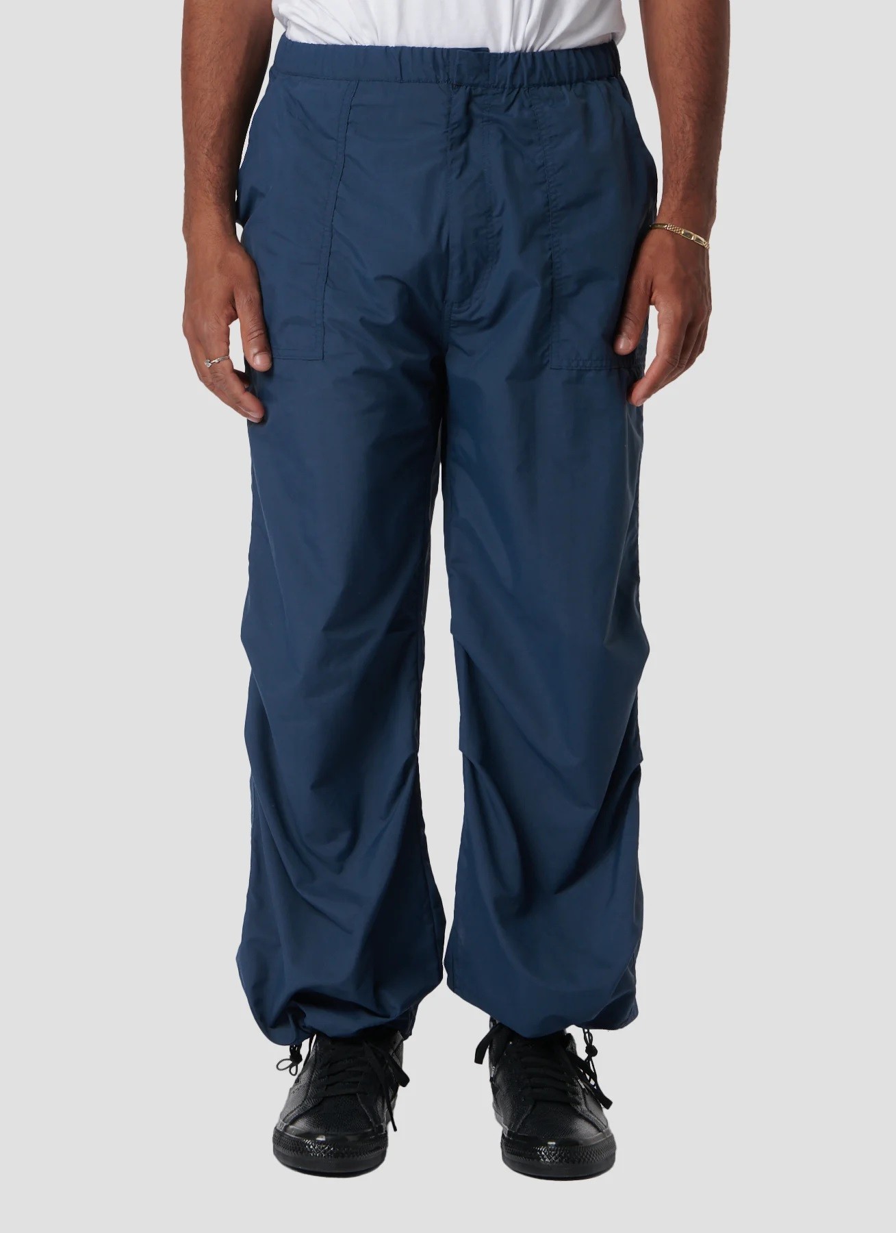 RASSVET NYLON BALLOON PLEATED PANTS