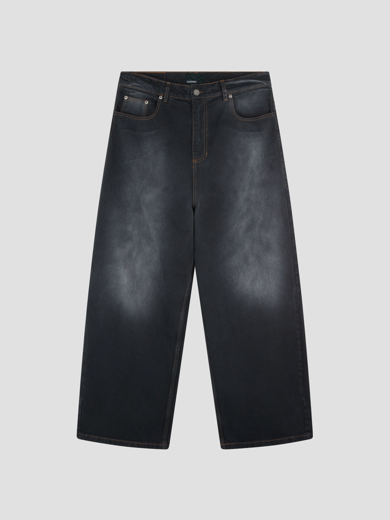 RASSVET SUN DYED EXTRA BAGGY DENIM PANT