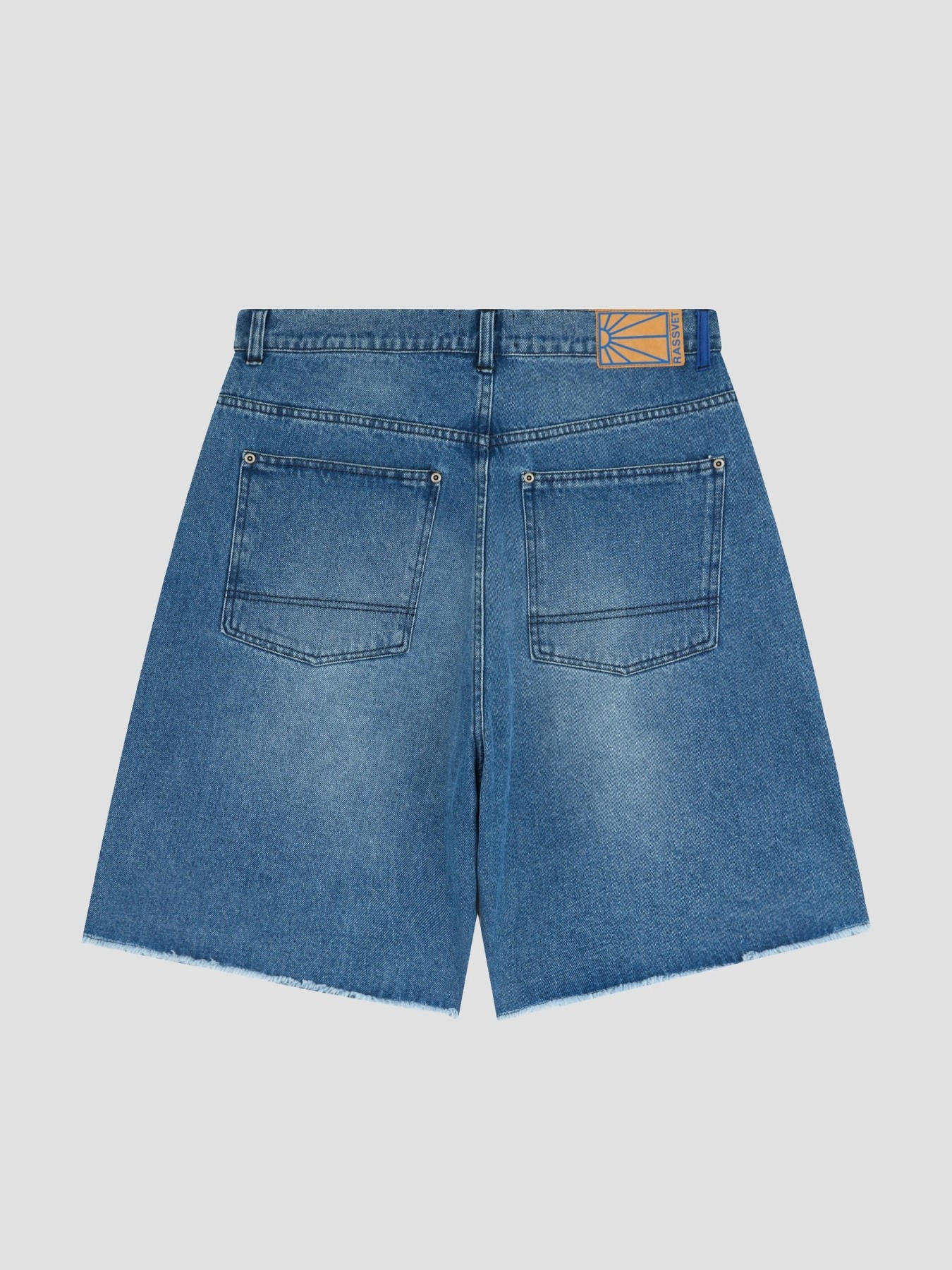 RASSVET SUN DYED DOUBLE KNEE BAGGY DENIM