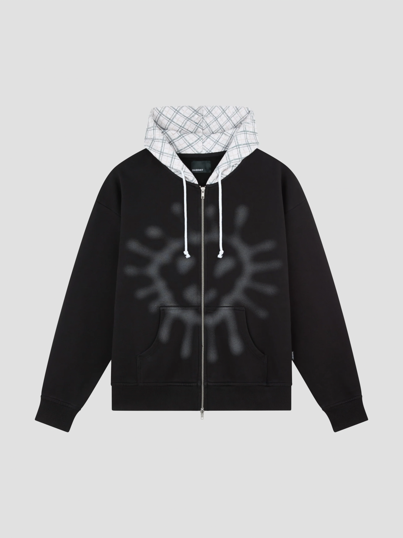 RASSVET SUN FADED ZIP HOODIE