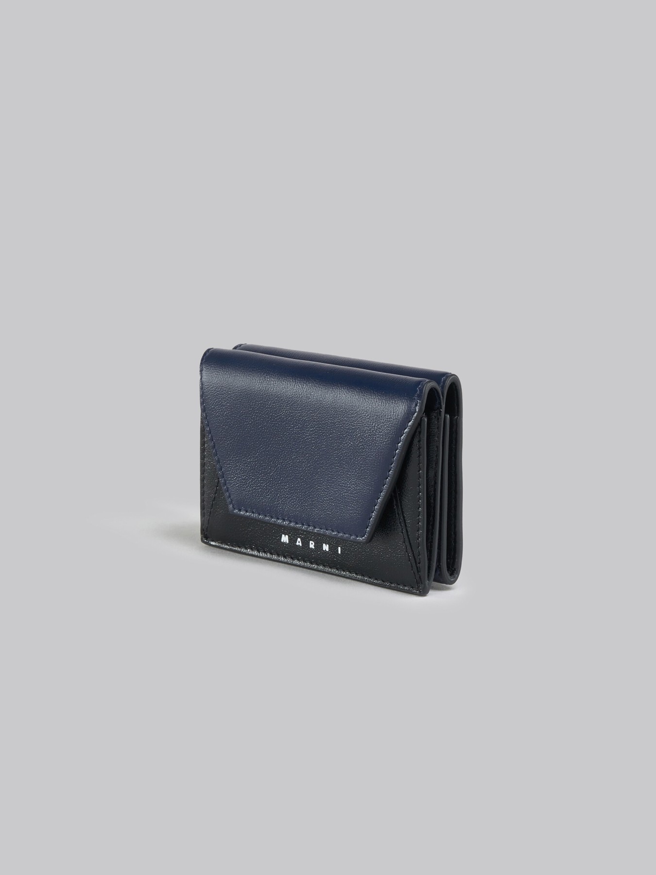 MARNI LEATHER TRI-FOLD WALLET