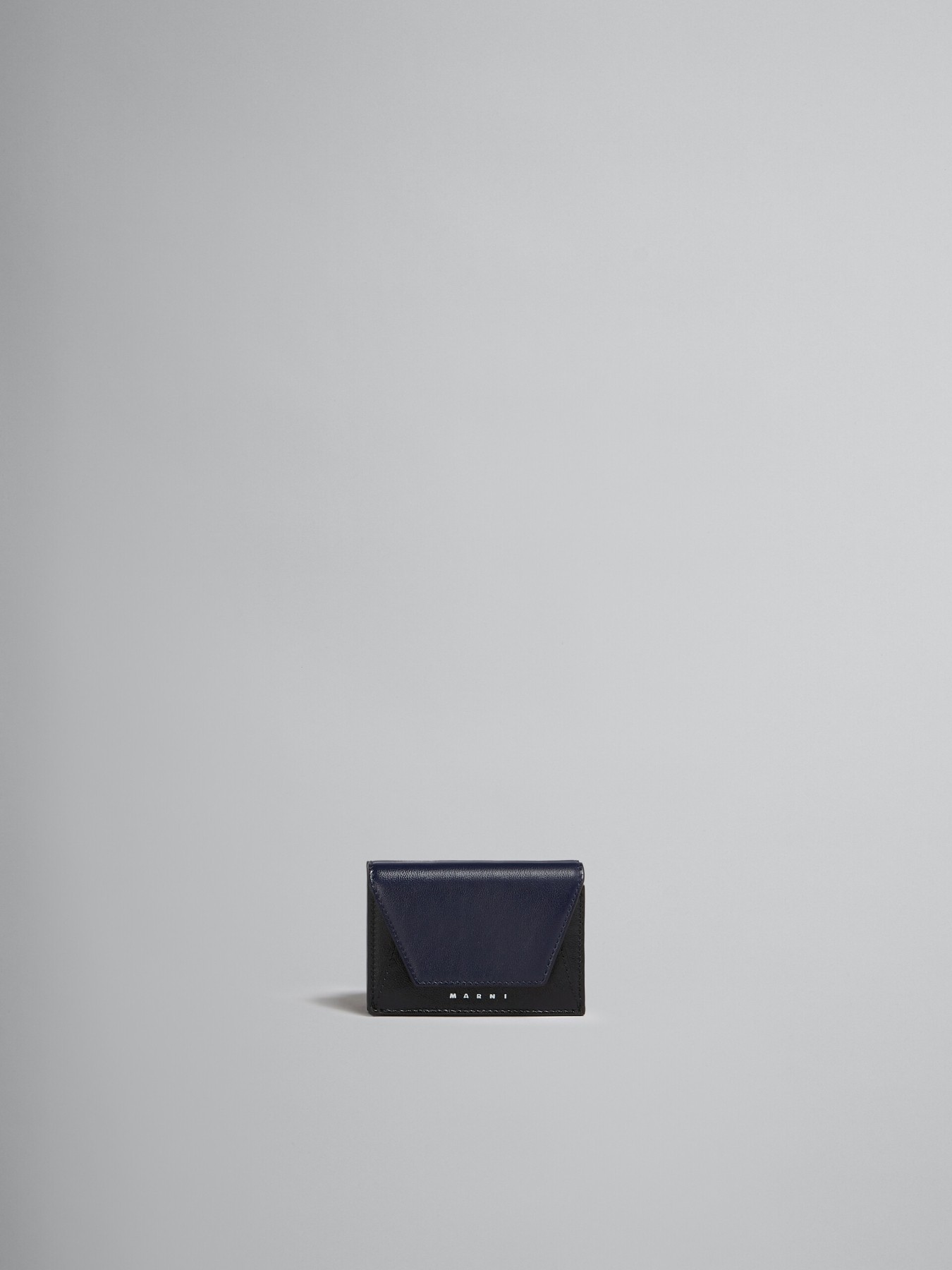 MARNI LEATHER TRI-FOLD WALLET