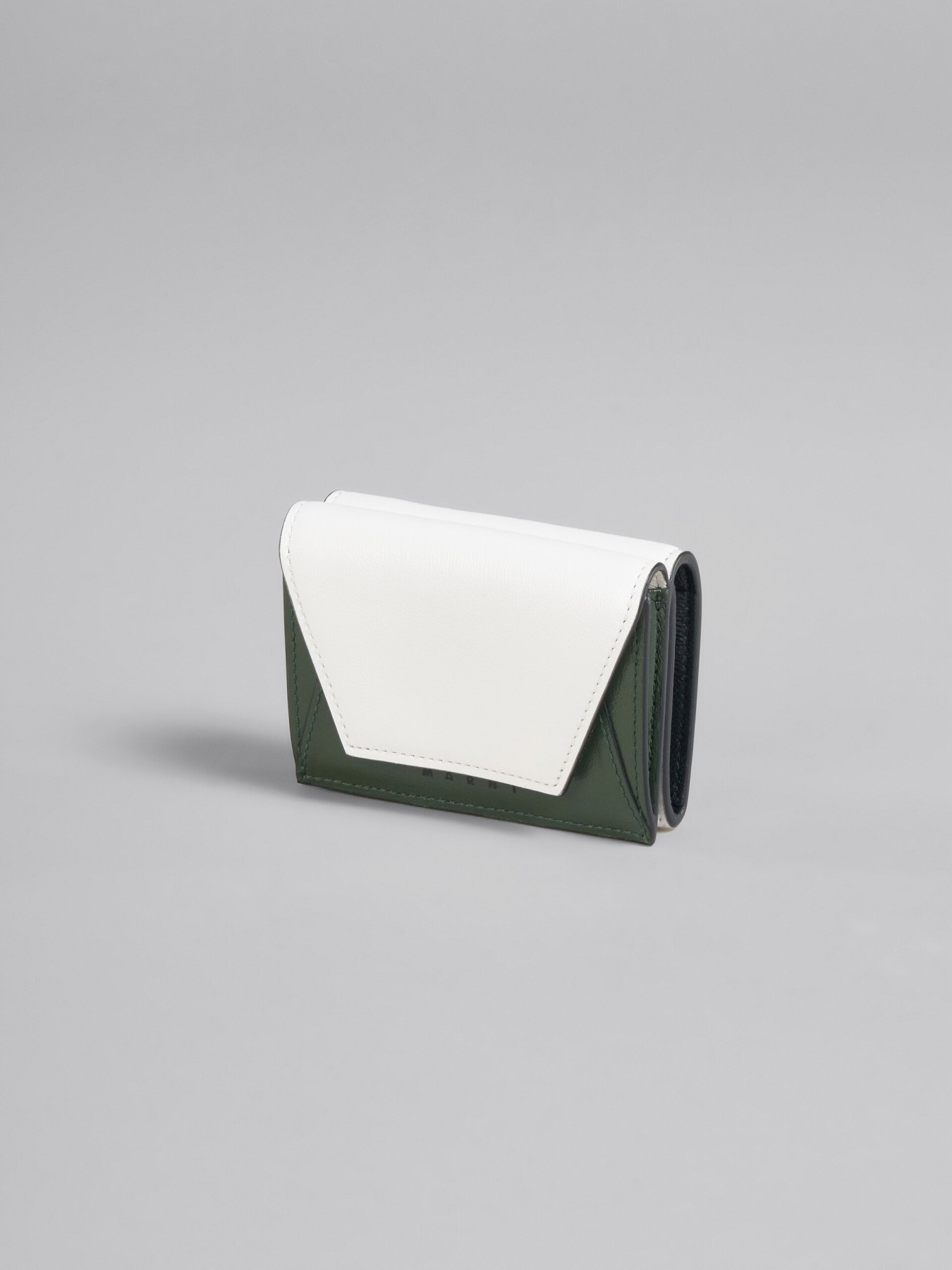 MARNI LEATHER TRIFOLD WALLET
