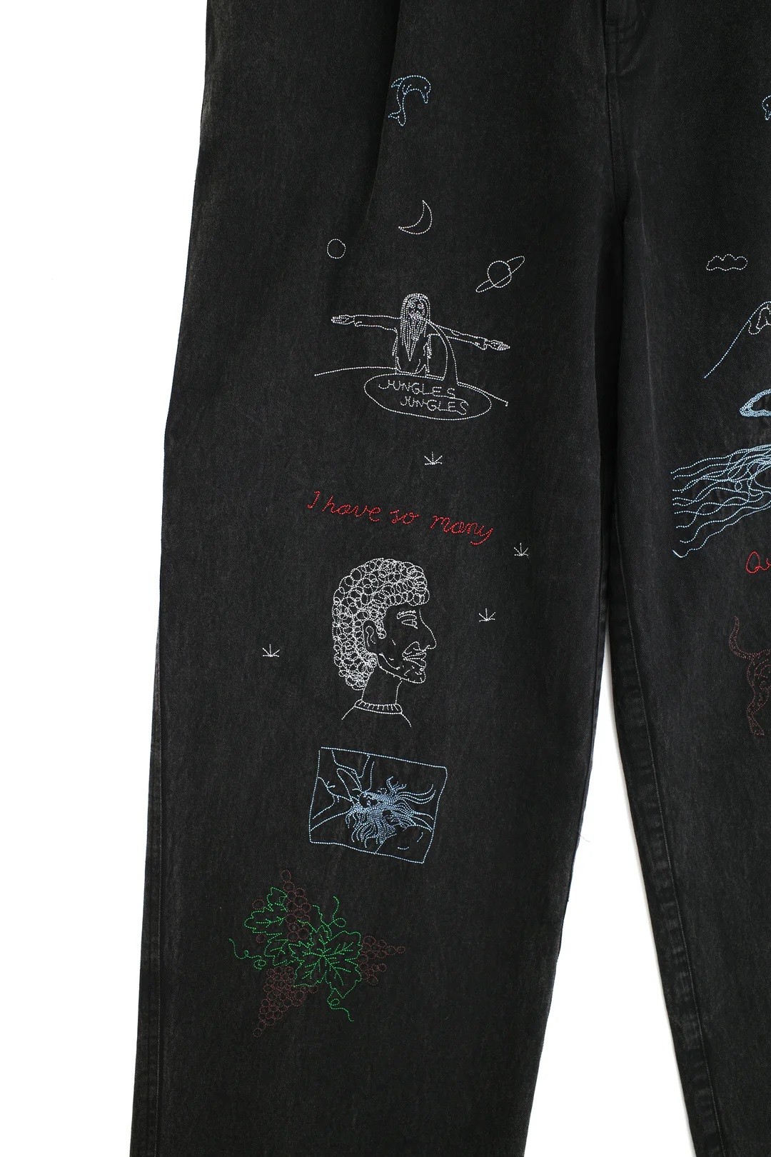 JUNGLES QUESTIONS PLEATED PANT