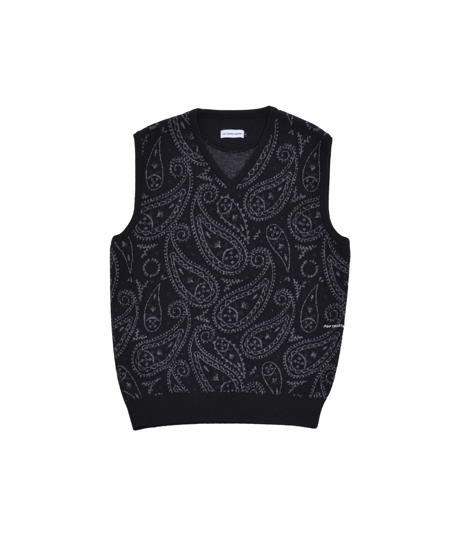 POP TRADING COMPANY PAISLEY KNITTED SPENCER
