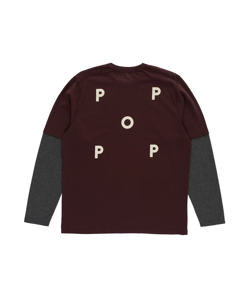 POPTRADING COMPANY LOGO SLEEVE T-SHIRT