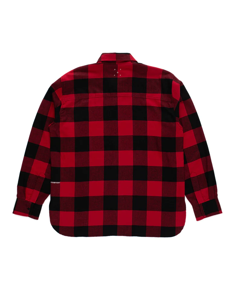 POPTRADING COMPANYCHECKED BD SHIRT