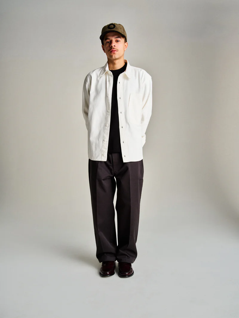 POPTRADING COMPANY BUTTON OVERSHIRT