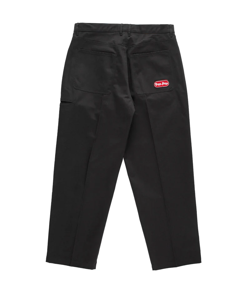 POPTRADING COMPANY DRS WORKER PANTS ANTHRACITE