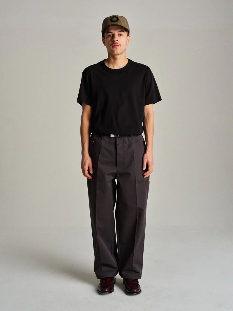 POPTRADING COMPANY DRS WORKER PANTS ANTHRACITE