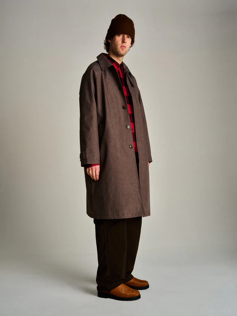 POPTRADING COMPANY CAR COAT DELICIOSO HEATHER