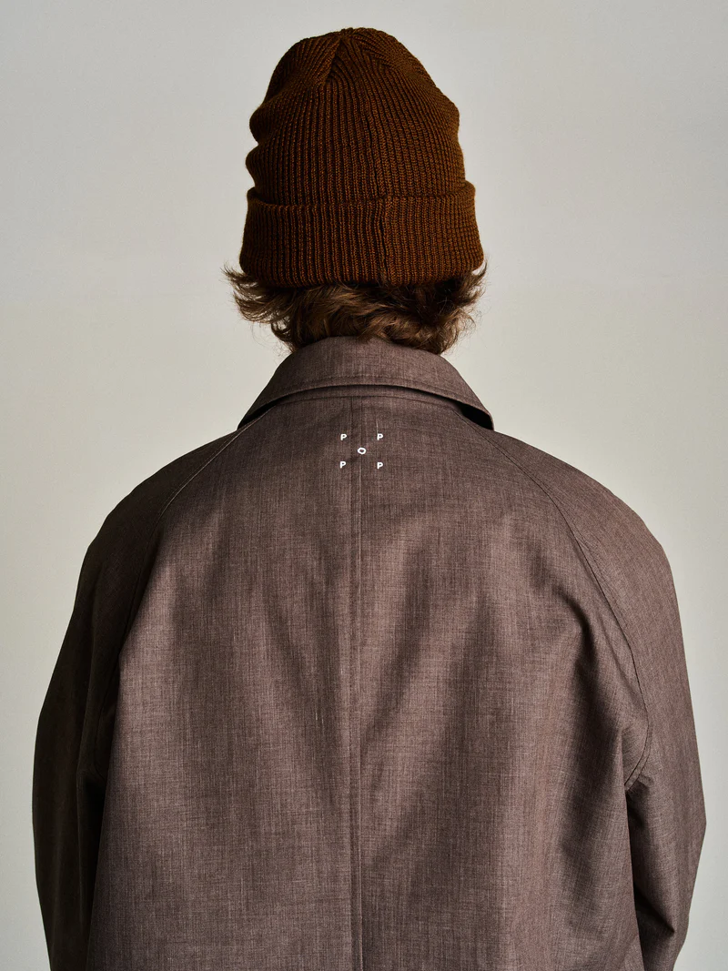 POPTRADING COMPANY CAR COAT DELICIOSO HEATHER