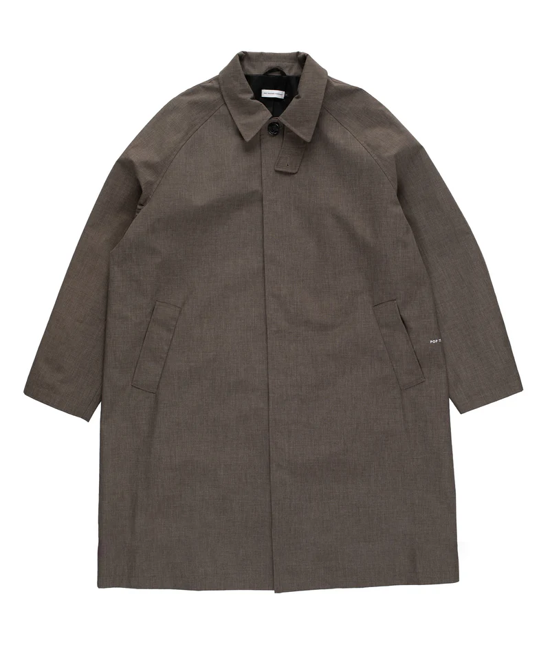 POPTRADING COMPANY CAR COAT DELICIOSO HEATHER