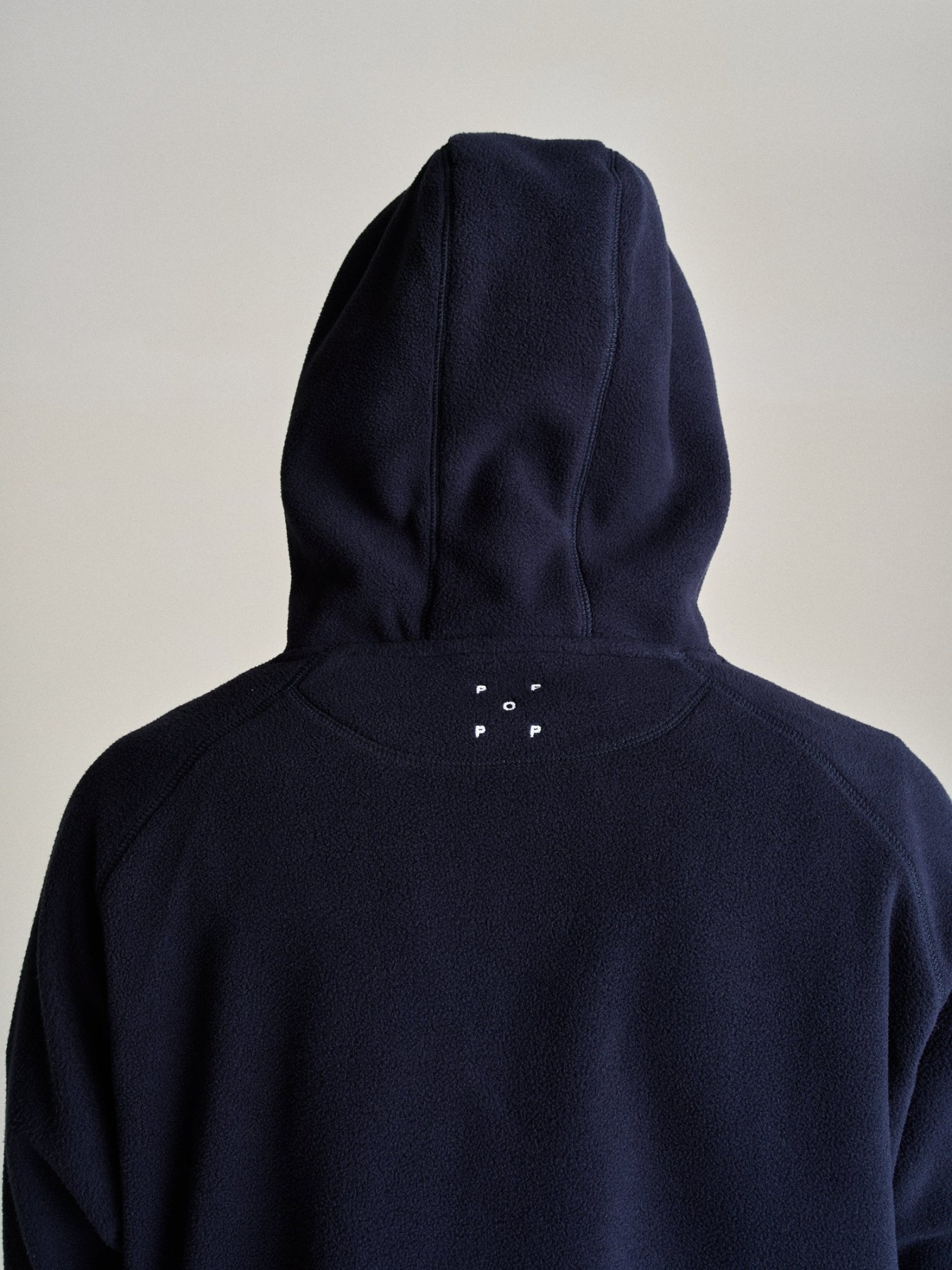 POP TRADING COMPANY ARCH HOODED SWEAT