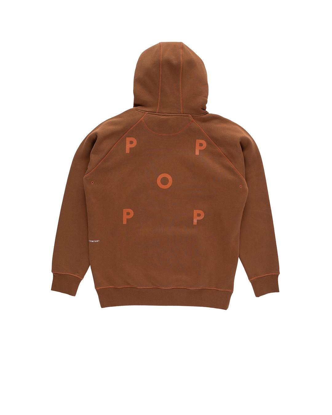 POP TRADING COMPANY LOGO HOODED SWEAT