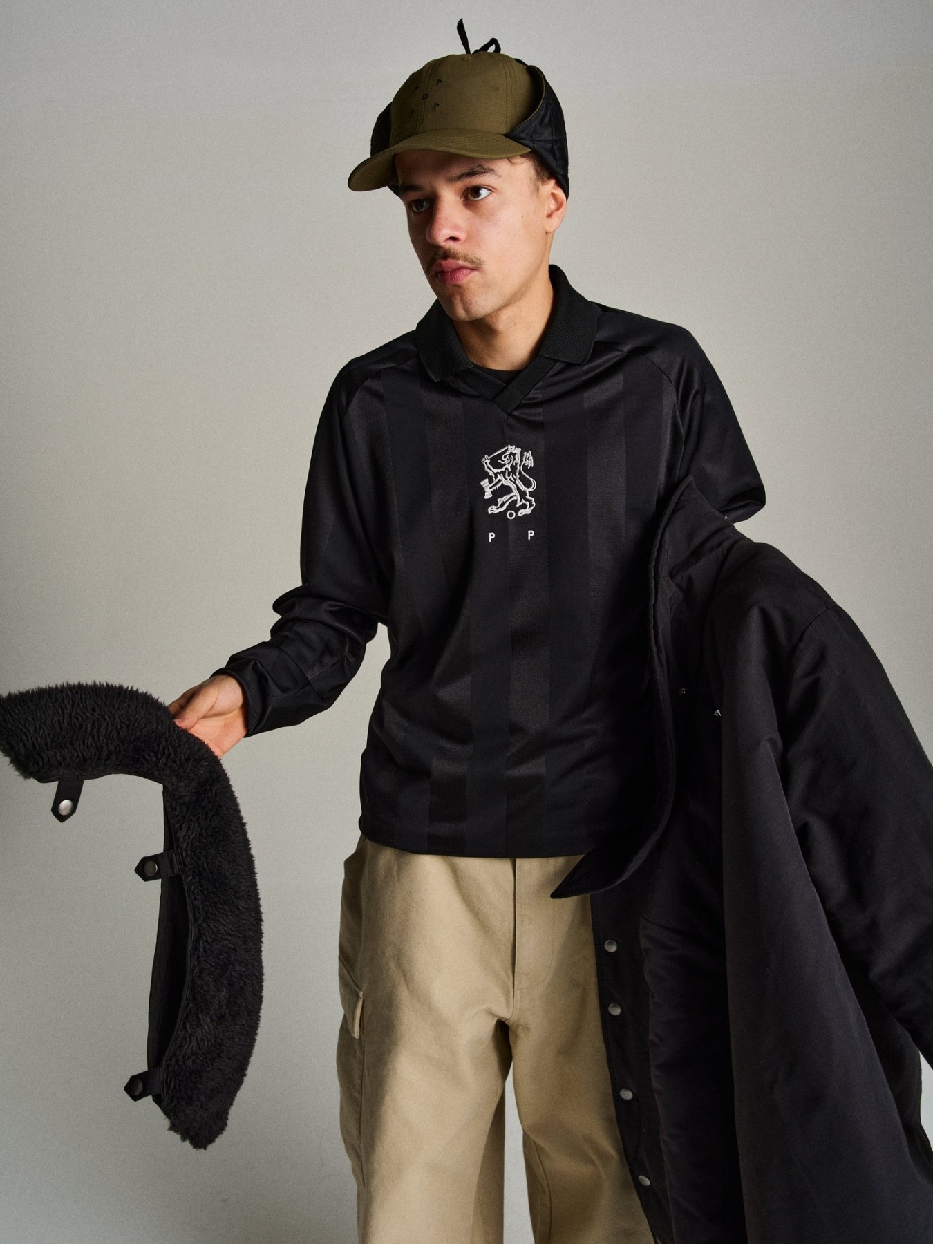 POP TRADING COMPANY SPORTIF LONG-SLEEVE T-SHIRT