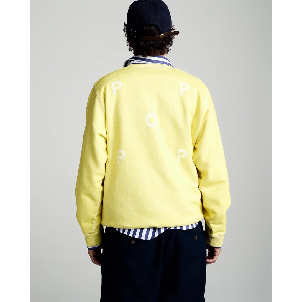 POP TRADINGCOMPANY LOGO CREWNECK SWEAT