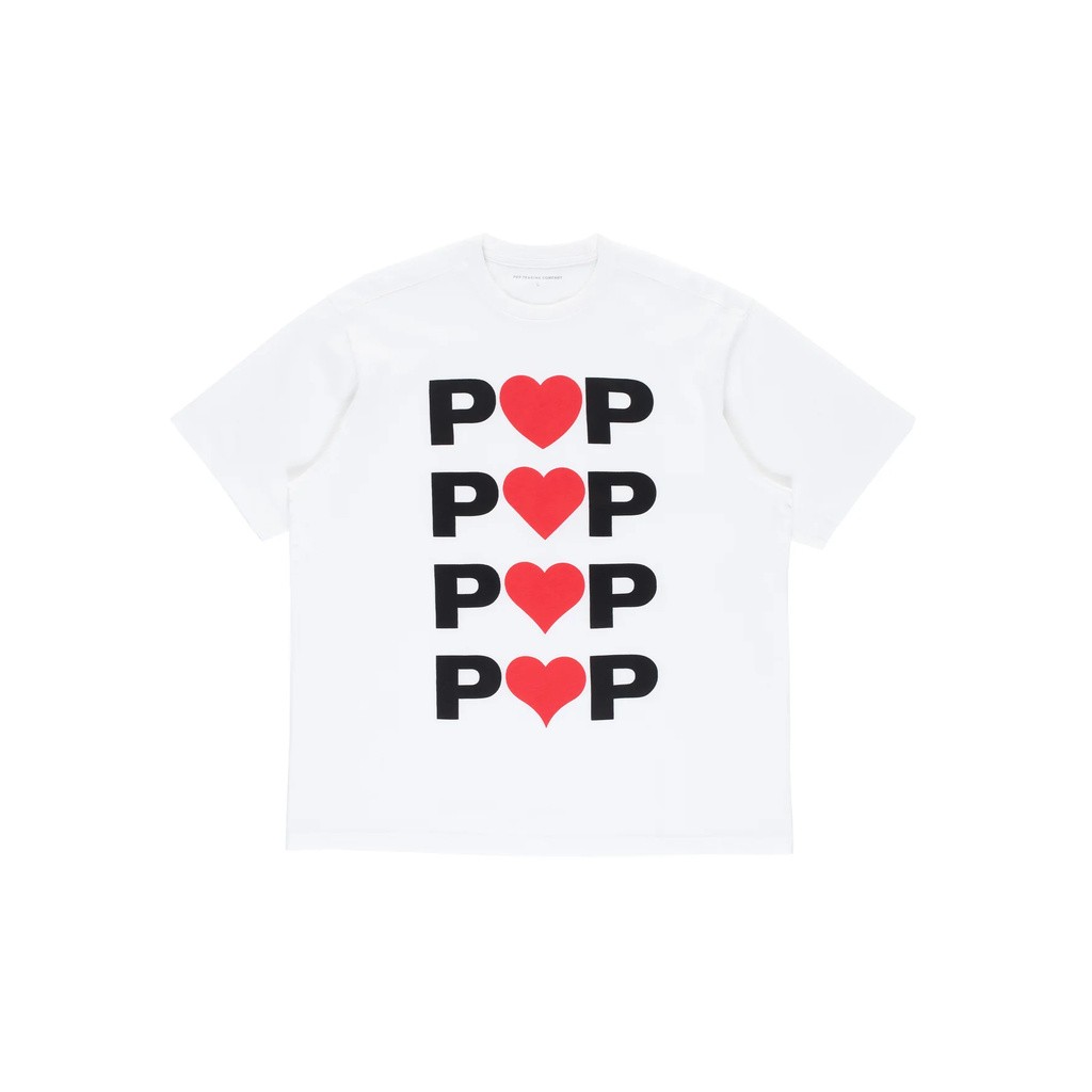 POP TRADINGCOMPANY HEARTS TEE