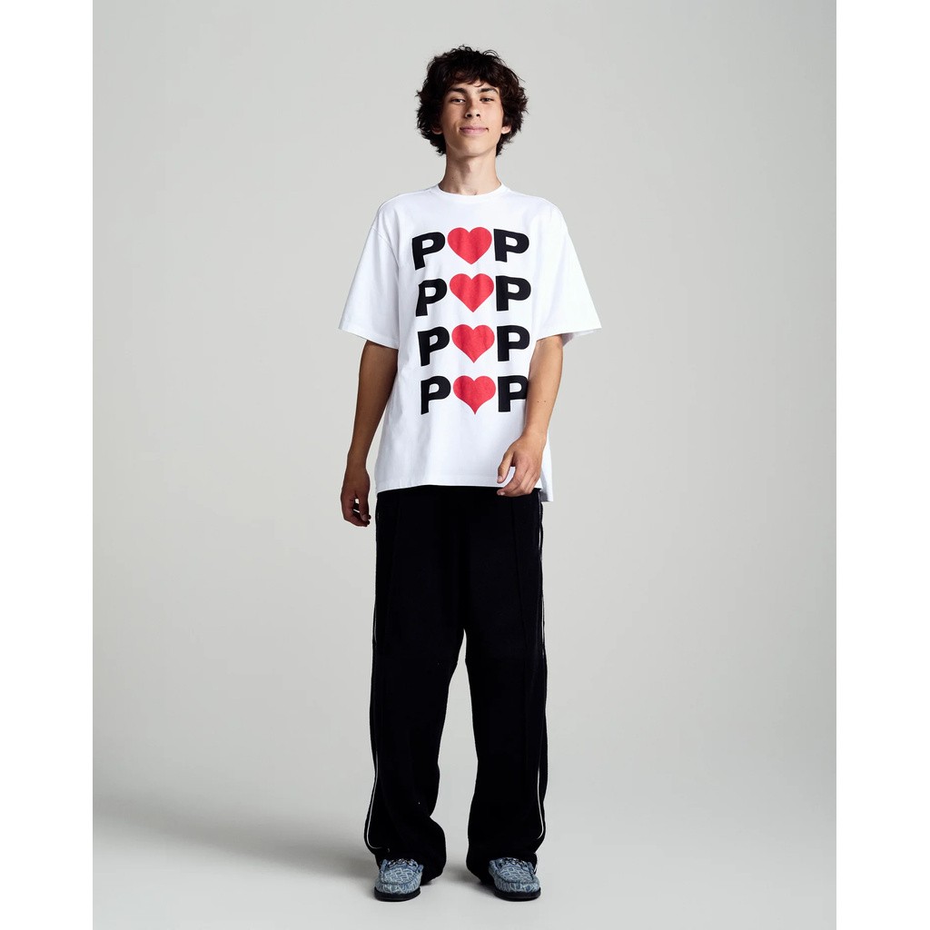 POP TRADINGCOMPANY HEARTS TEE