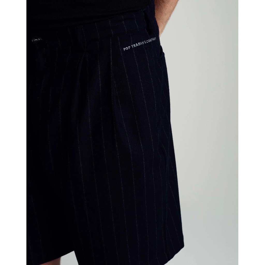 POP TRADINGCOMPANY PINSTRIPE SUIT SHORT