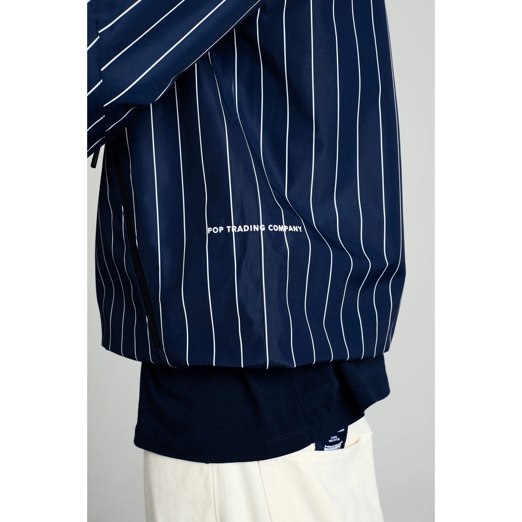 POP TRADINGCOMPANY PINSTRIPE ORACLE JACKET