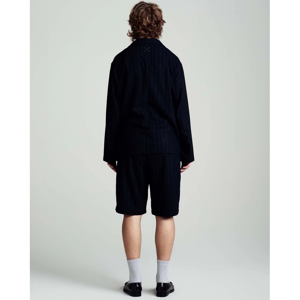 POP TRADINGCOMPANY PINSTRIPE HEWITT SUIT JACKET