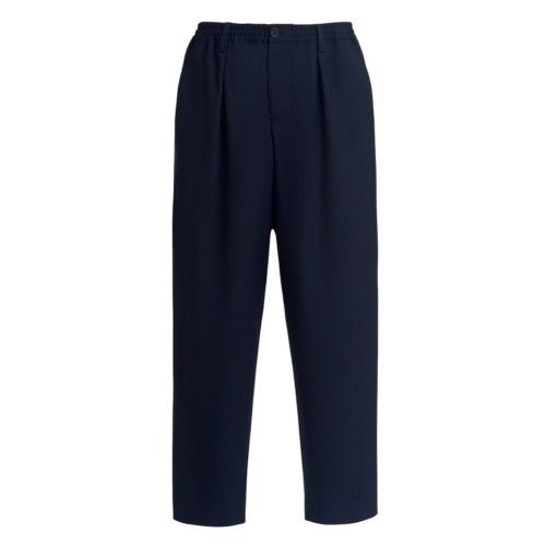 MARNI TROPICAL WOOL BLUBLACK PANTS
