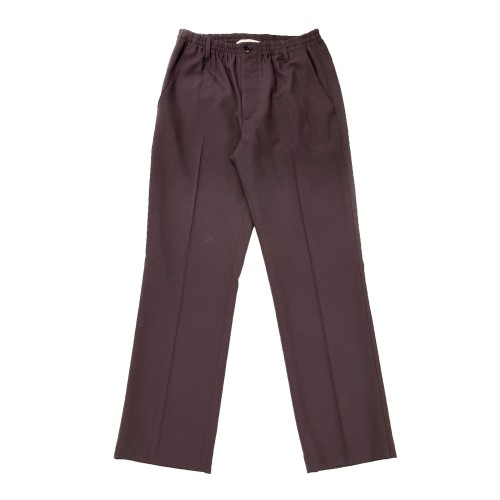 MARNI TROPICAL WOOL FLARED PANTS