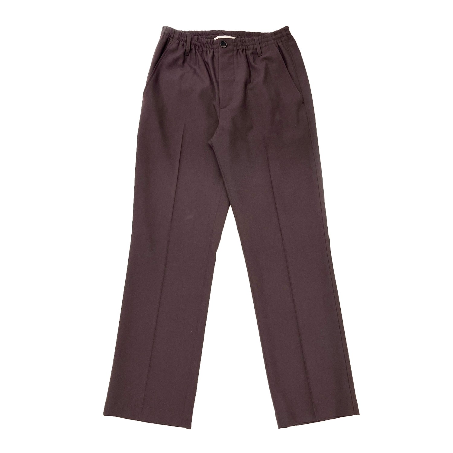 MARNI TROPICAL WOOL FLARED PANTS