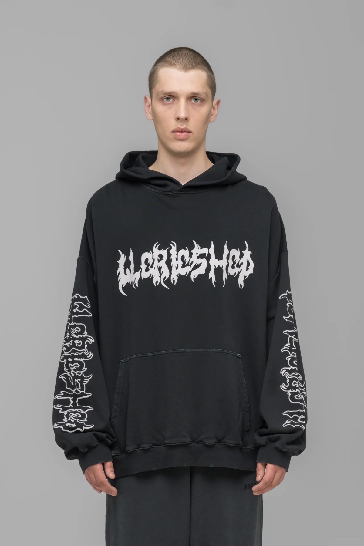 032C FAITHLESS OVERSIZED HOODIE